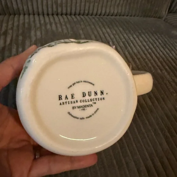 Rae Dunn White Ceramic Easter Mug -WISHING EWE A HAPPY EASTER- NWT - Picture 7 of 7